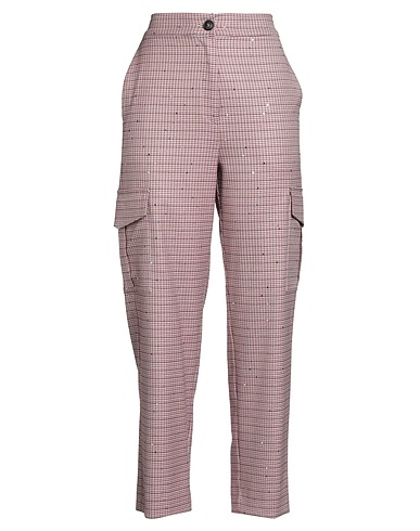 SHIRTAPORTER Hosen Purpur 65% Polyester, 32% Viskose, 3% Elastan