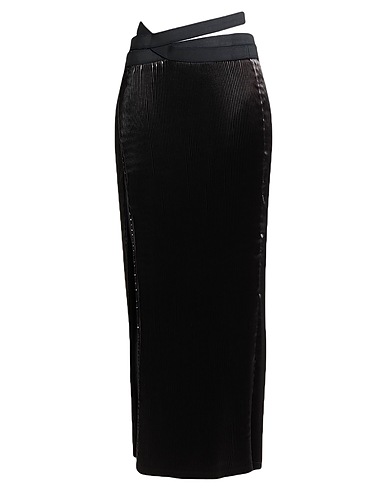 JUNYA WATANABE COMME des GARÇONS Long skirt Black 100% Acetate