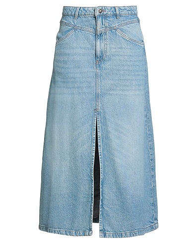 JOHN RICHMOND Denim skirt Blue 100% Cotton