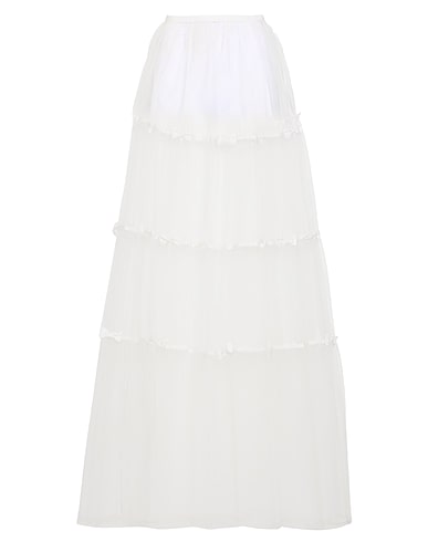 ELISABETTA FRANCHI ロングスカート ナイロン 100%