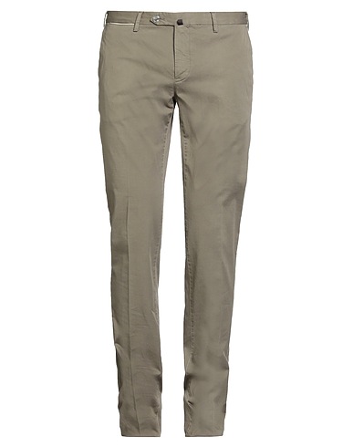 PT Torino Casual pants Military green 98% Cotton, 2% Elastane