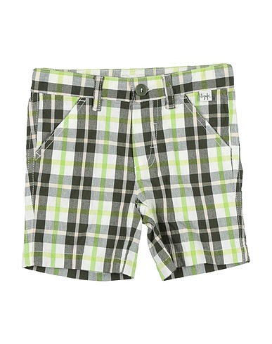 IL GUFO Shorts & Bermuda Military green 65% Cotton, 32% Polyacrylic, 3% Elastane