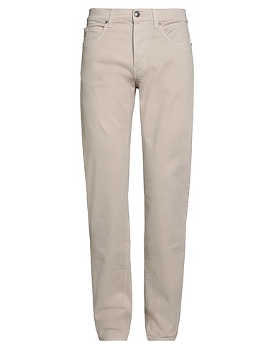 FAY Casual trouser Beige 97% Cotton, 3% Elastane