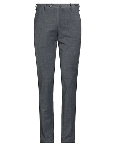 PT Torino Casual pants Grey 54% Polyester, 44% Wool, 2% Elastane