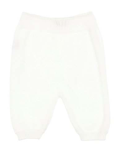 LITTLE BEAR Casual trouser White 100% Cotton