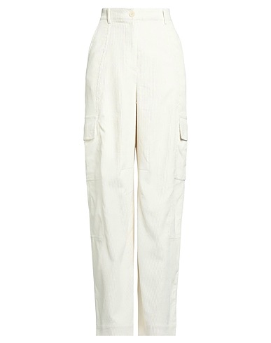 ESSENTIEL ANTWERP Casual pants Cream 87% Polyester, 11% Polyamide, 2% Polyurethane