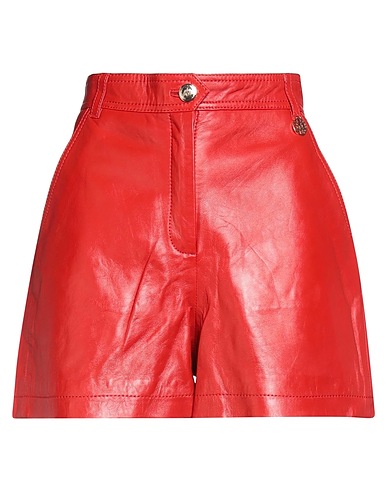 SAHOCO Pantalone pelle Rosso 100% Pelle ovina