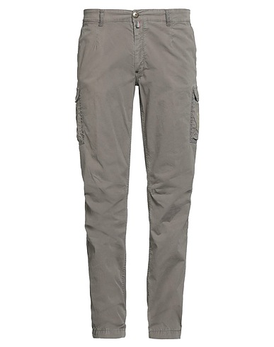 AERONAUTICA MILITARE Casual trouser Grey 97% Cotton, 3% Elastane