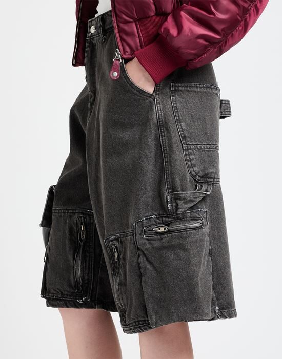 NATASHA ZINKO Джинсовые шорты