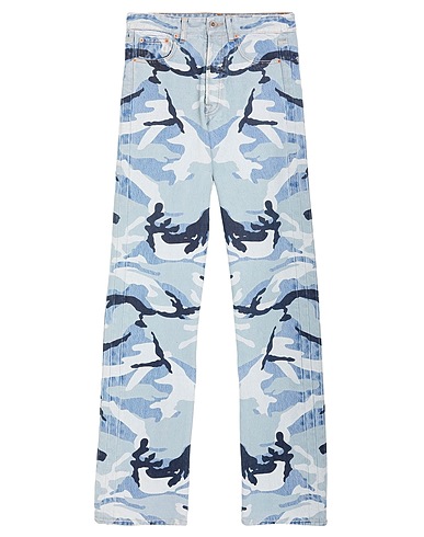 VETEMENTS Denim pants Blue 100% Cotton