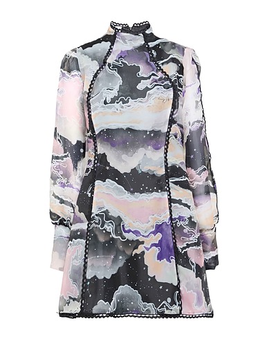 PEACE+CHAOS Short dress Charcoal 100% PES