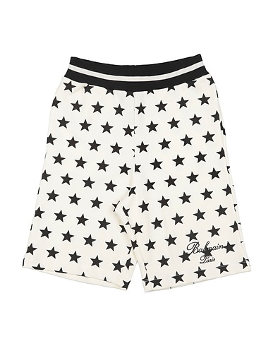 BALMAIN Shorts & Bermuda White 100% Cotton