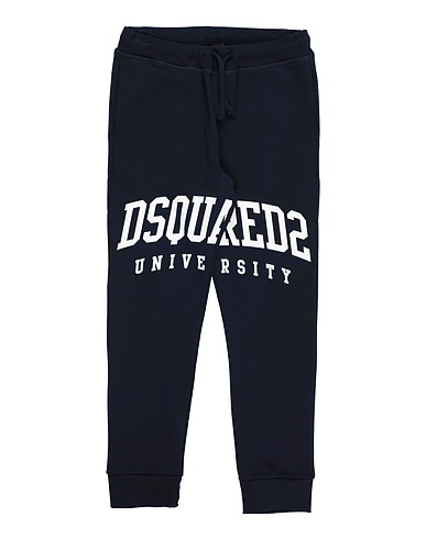 DSQUARED2 Casual trouser Midnight blue 100% Cotton