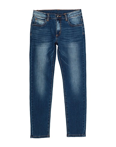 MONNALISA Pantaloni jeans Blu 71% Cotone, 25% Poliestere, 3% Viscosa, 1% Elastan