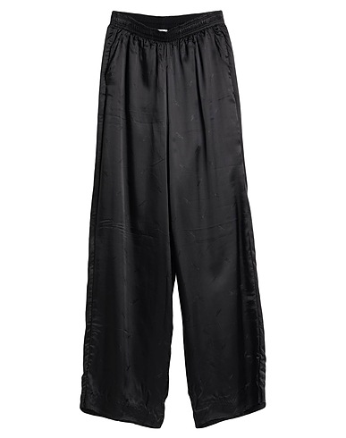 VETEMENTS パンツ ブラック レーヨン 100%