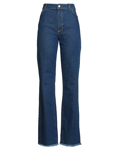 MERCI ITALIA Denim pants Blue 98% Cotton, 2% Elastane