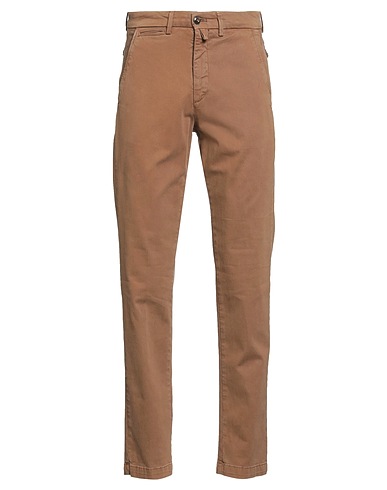 BRIGLIA 1949 Casual pants Camel 97% Cotton, 3% Elastane