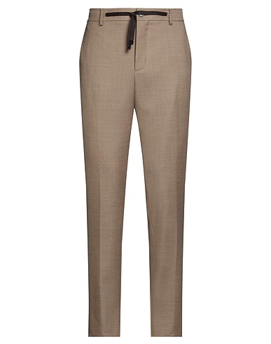 BRIAN DALES Casual trouser Beige 100% Wool