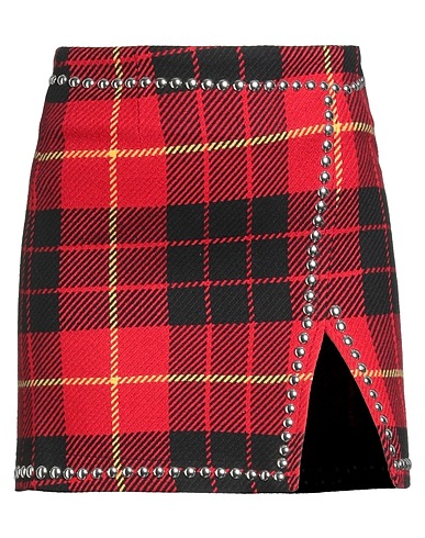 GAëLLE Paris Mini skirt Red 50% Acrylic, 25% Polyester, 20% Wool, 5% Other Fibres