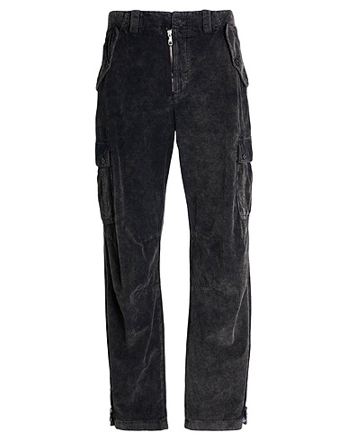 DOLCE&GABBANA Casual pants Charcoal 98% Cotton, 2% Elastane