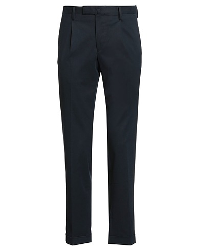 BRIGLIA 1949 Casual trouser Navy blue 97% Cotton, 3% Elastane