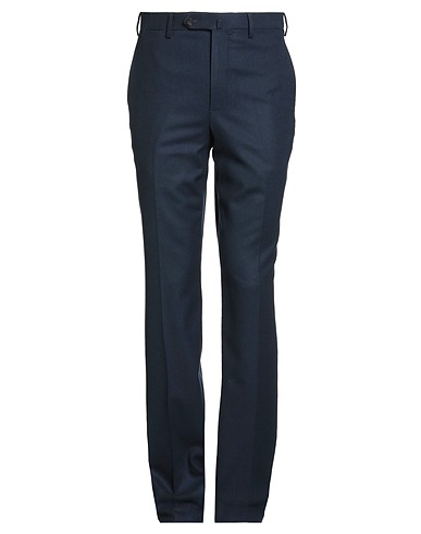 ISAIA Casual trouser Navy blue 94% Wool, 5% Cashmere, 1% Elastane