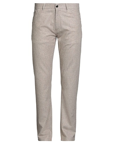 ISAIA Casual pants Beige 94% Wool, 5% Cashmere, 1% Elastane