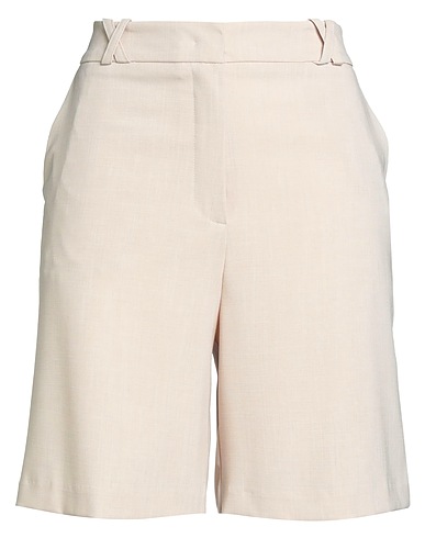 SOALLURE Shorts & Bermuda Beige 52% Polyester, 45% Viscose, 3% Elastane