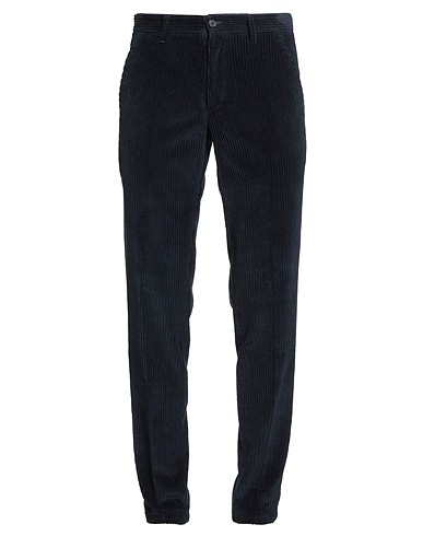ISAIA Pantalone Blu navy 100% Cotone