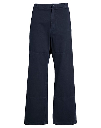 DOLCE&GABBANA Casual pants Midnight blue 100% Cotton