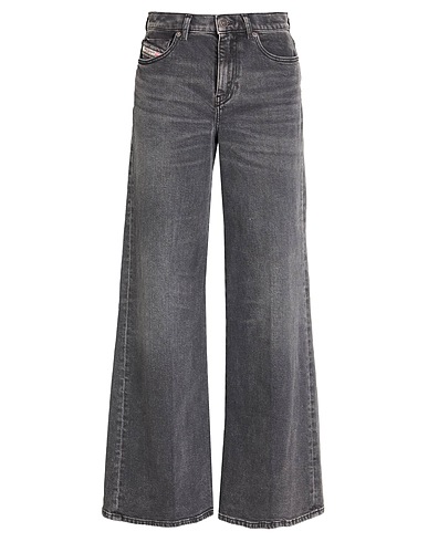 DIESEL Denim trousers Black 99% Cotton, 1% Elastane