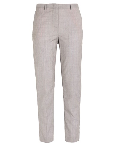 LARDINI Casual trouser Light grey 100% Wool