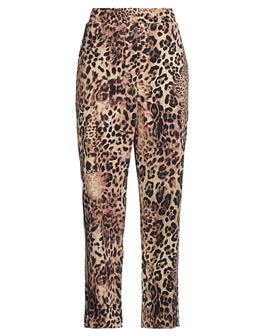 SHIRTAPORTER Casual trouser Beige 97% Cotton, 3% Elastane
