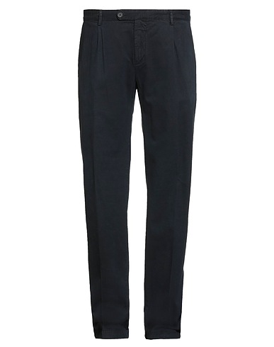 MASSIMO ALBA Casual trouser Midnight blue 95% Cotton, 3% Cashmere, 2% Elastane
