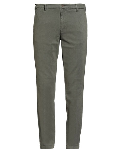 40WEFT Casual trouser Military green 73% Tencel™, 25% Cotton, 2% Elastane