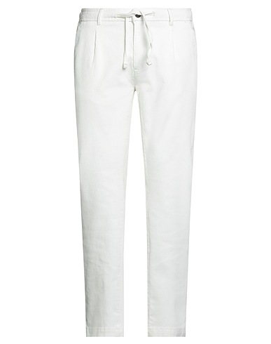 IMPURE Pantalone Bianco 98% Cotone, 2% Elastan