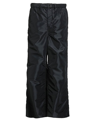SACAI Casual pants Black 100% Nylon