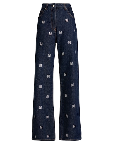 MSGM Pantaloni jeans Blu 100% Cotone