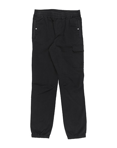 C.P. COMPANY UNDERSIXTEEN Casual trouser Black 98% Cotton, 2% Elastane