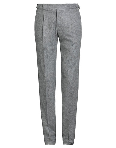 TAGLIATORE Casual pants Grey 100% Virgin Wool