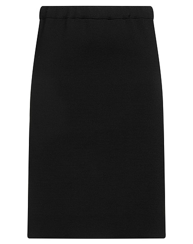 PHILOSOPHY di LORENZO SERAFINI Midi skirts NERO 100% Polyester