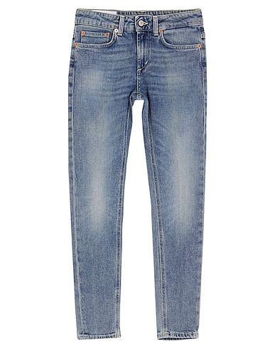 DONDUP Denim trousers Blue 98% Cotton, 2% Elastane
