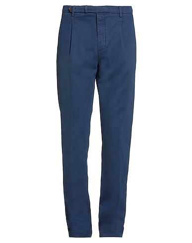 SPARVIERI Casual trouser Blue 68% Cotton, 29% Lyocell, 3% Elastane