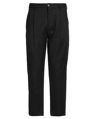 PENCE Casual trouser Black 100% Virgin Wool