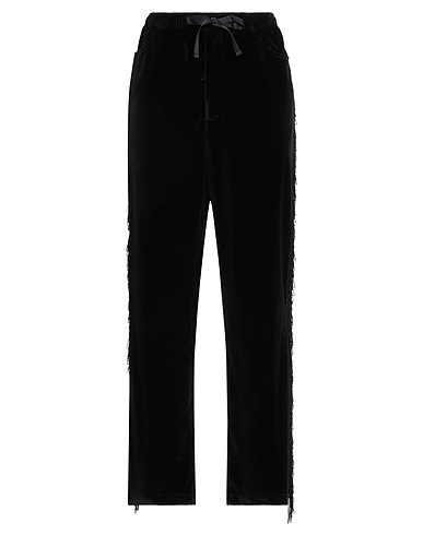 NEEDLES Casual trouser Black 75% Triacetate, 25% Polyester, Rayon