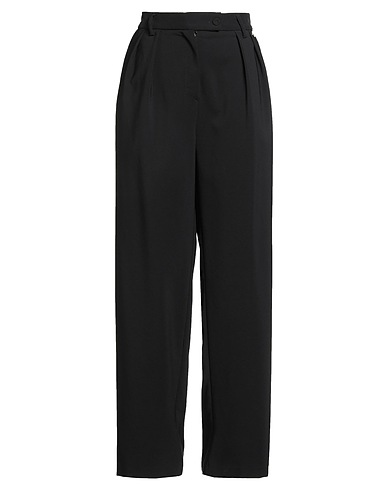 CAFèNOIR Casual pants Black 90% Polyester, 10% Elastane
