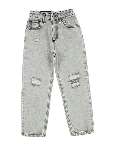 JOHN RICHMOND Denim trousers Grey 100% Cotton