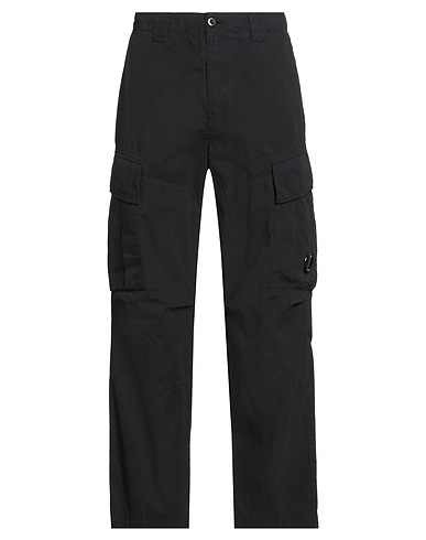 C.P. COMPANY Pantalone Nero 100% Cotone