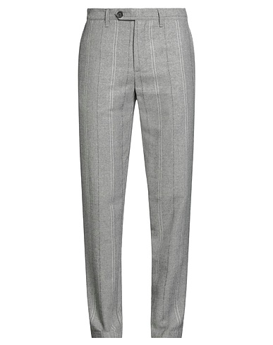 WHITE SAND Casual trouser Grey 33% Cotton, 32% Polyester, 20% Acrylic, 10% Wool, 5% Other Fibres