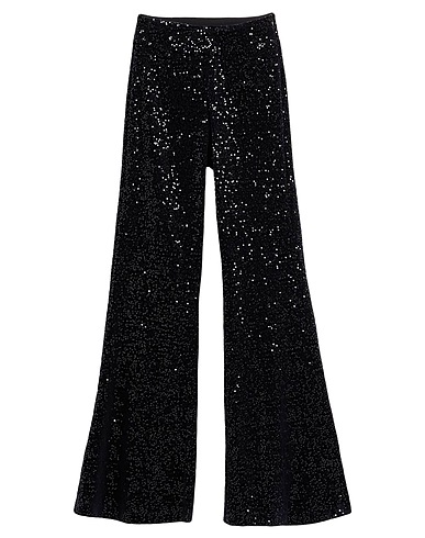 SOALLURE Pantalon Noir 95% Polyester, 5% Élasthanne